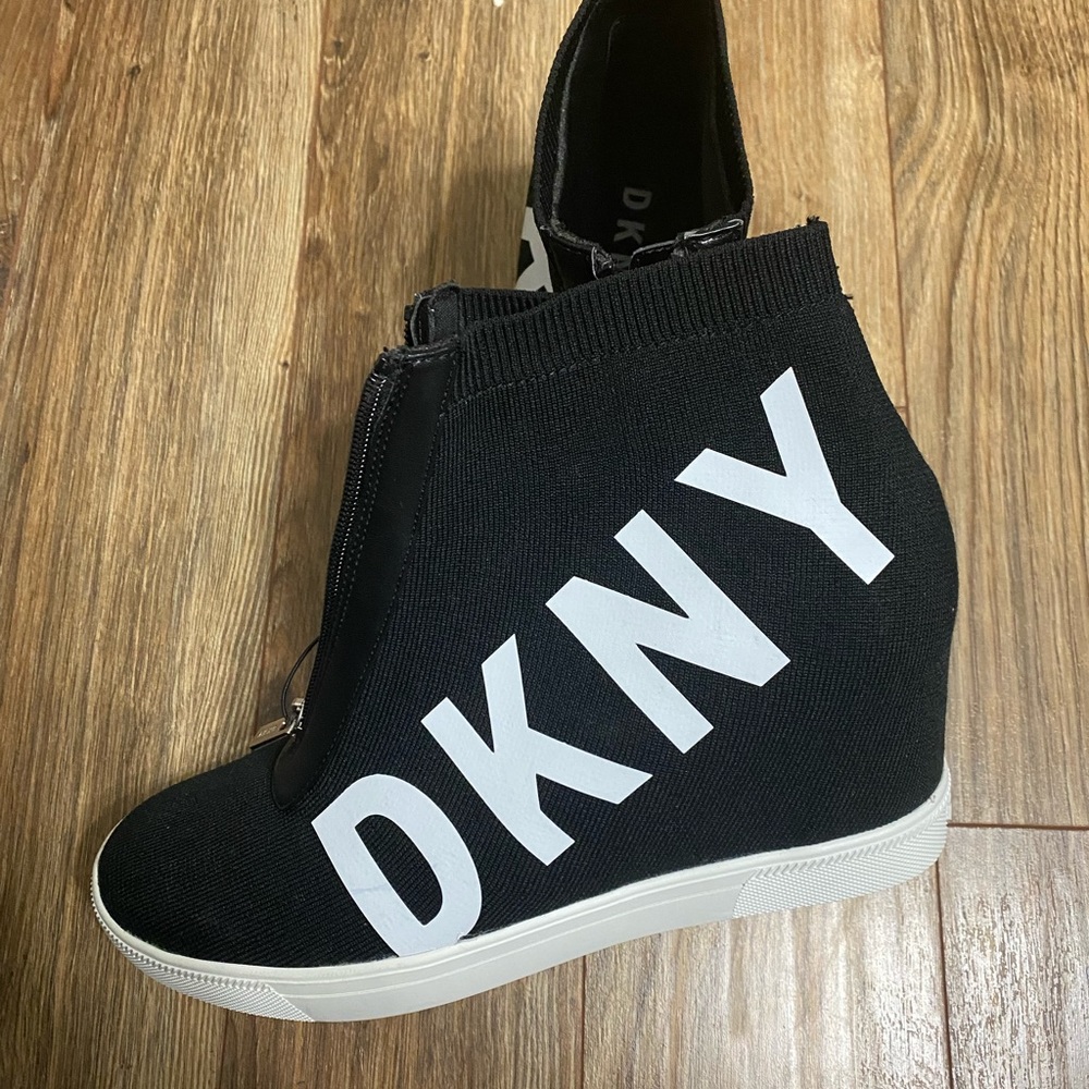 DKNY Wedge Booties